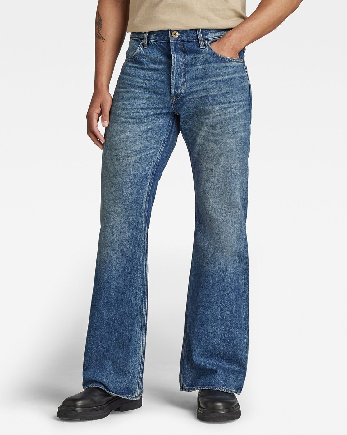 G star raw bootcut on sale jeans