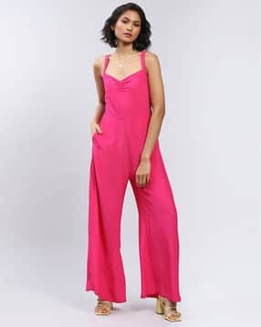 label ritu kumar Strappy V-Neck Jumpsuit-picture-23