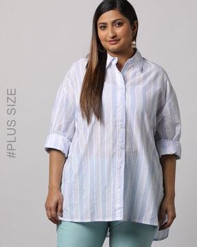 Amtdh Womens Shirts Striped Colorblock Sweatshirts India