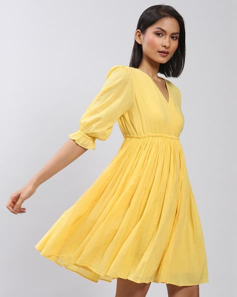 carolina herrera yellow lace dress carolina herrera yellow lace dress 2026 Cheap Sale