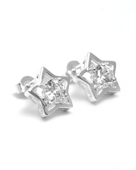 Buy Silver Earrings for Women by Hiflyer Jewels Online