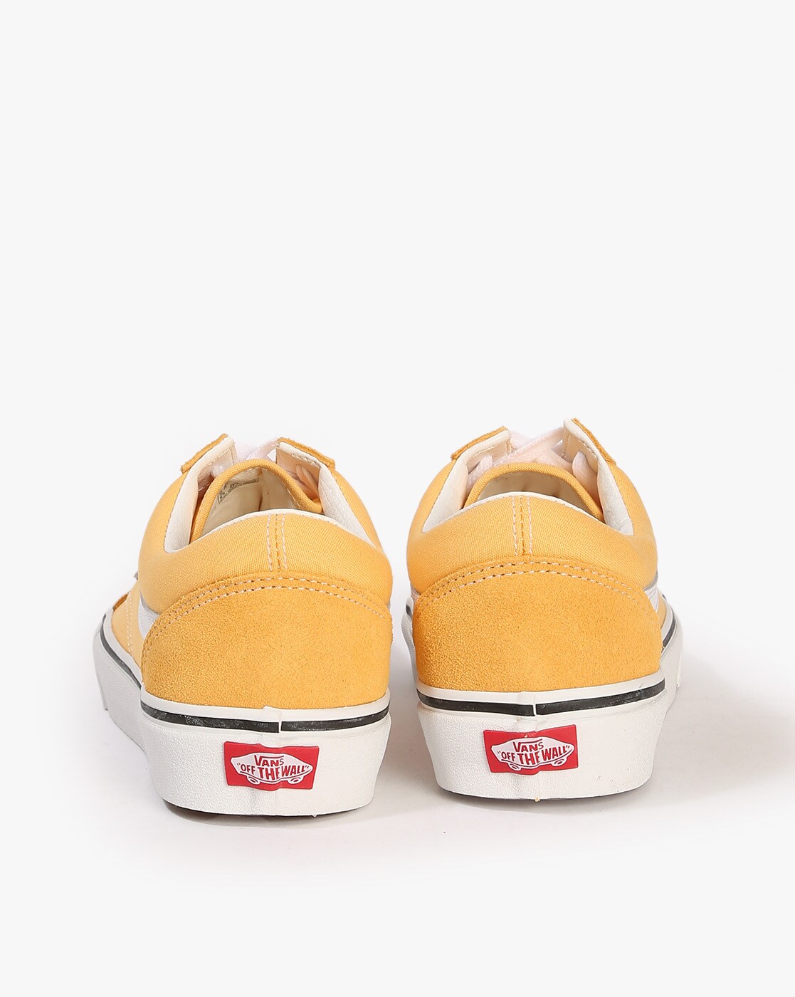 Old school 2025 vans yellow