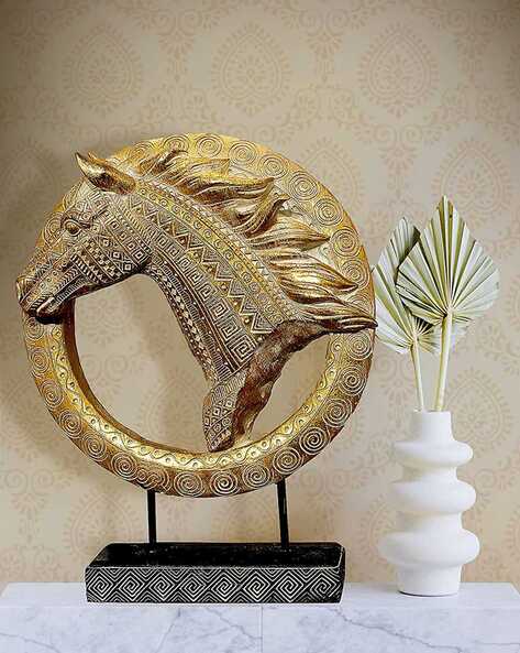 Buy Gold Tone Showpieces & Figurines for Home & Kitchen by Decor