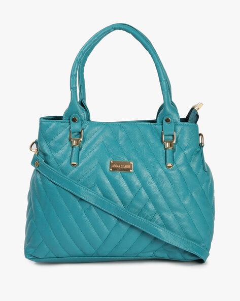 Aqua shop blue handbags