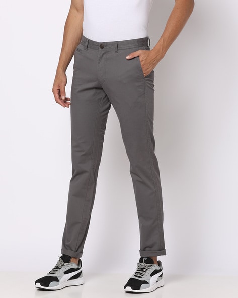 Grey Trousers  Buy Grey Trousers Online in India at Best Price