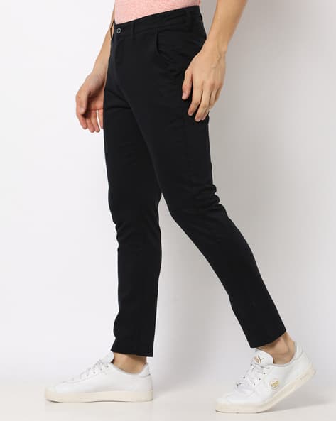 Price History of JOHN PLAYERS Skinny Fit Ankle Length Flat-Front