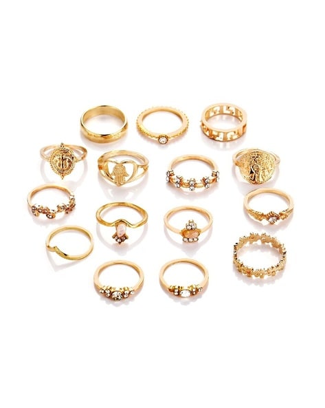 Original Impon Plain Finger Ring Collections Daily Use FR1039