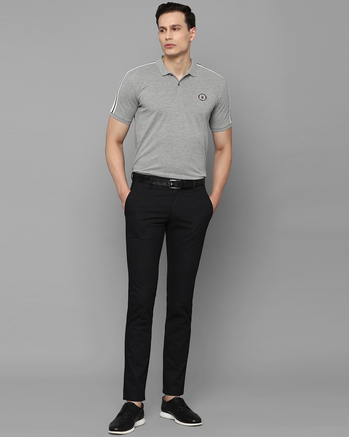 BOSS - Slim-fit trousers in a performance-stretch wool blend