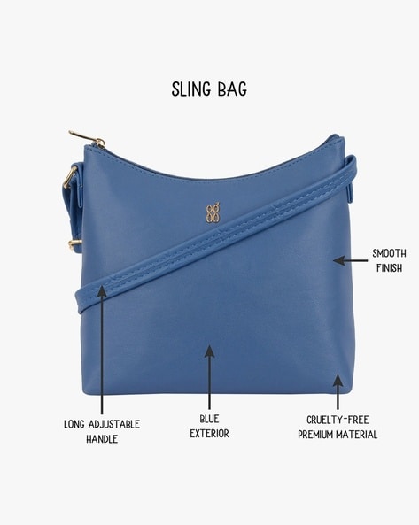 Shop Minion Invasion Blue Sling Bag for Kids age 3Y+ | Hamleys India