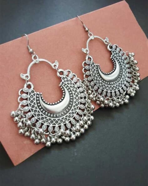 Silver on sale chandbalis online