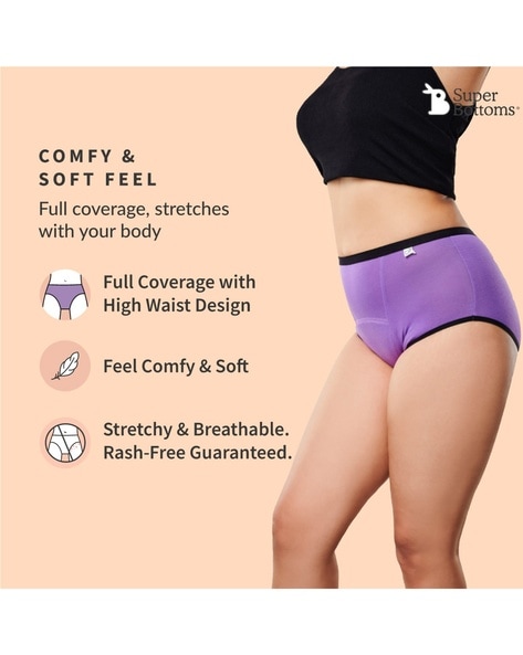 Buy Lavender Panties for Women by Superbottoms Online