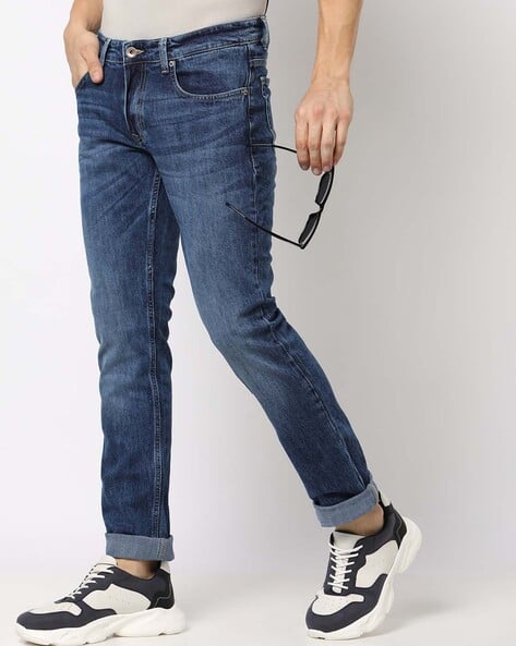 SPYKAR Mid Rise Rover Regular Fit Narrow Leg Jeans