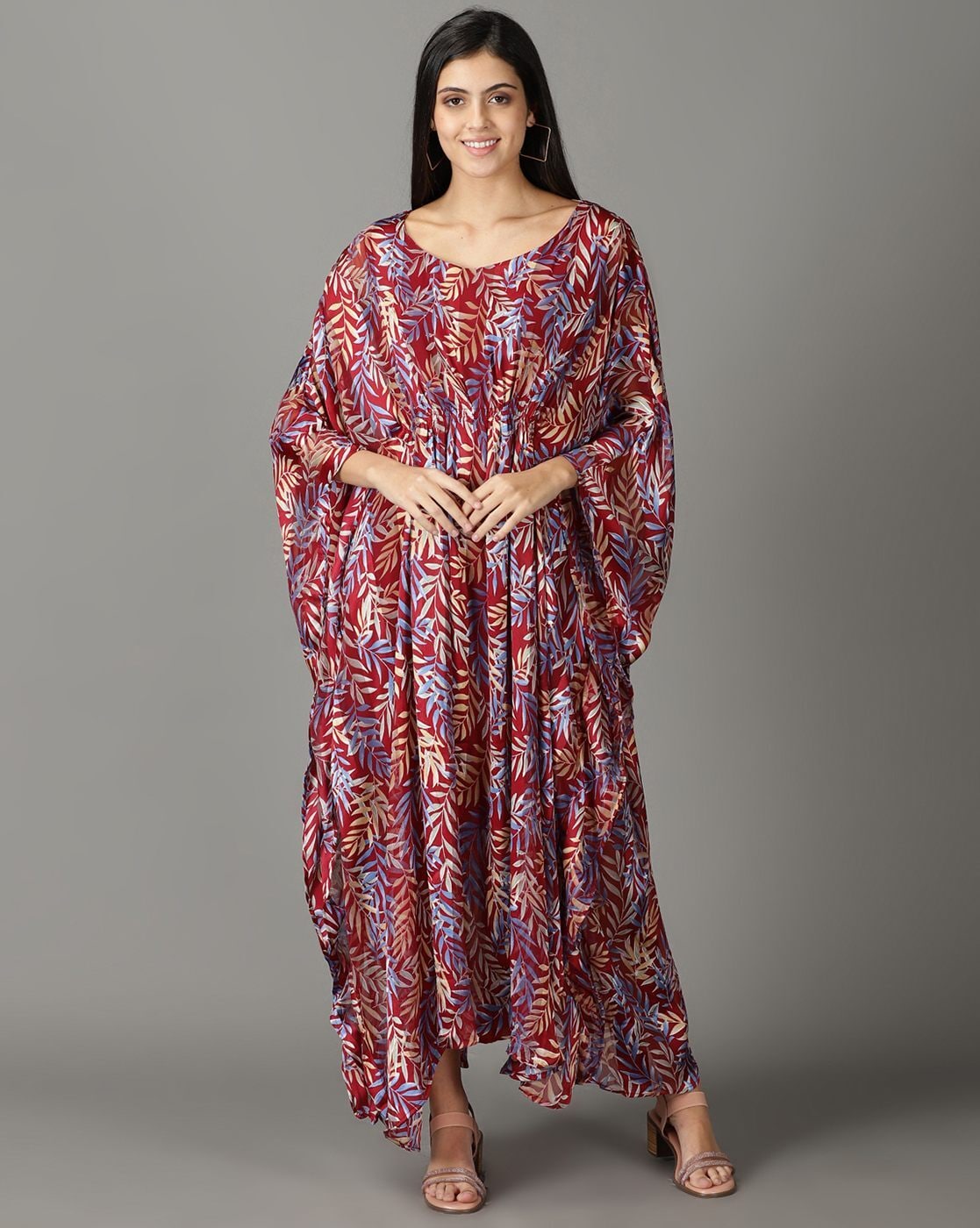 Ramadan Plus Size Boho Kaftan Dress Women's Plus Baroque - Temu