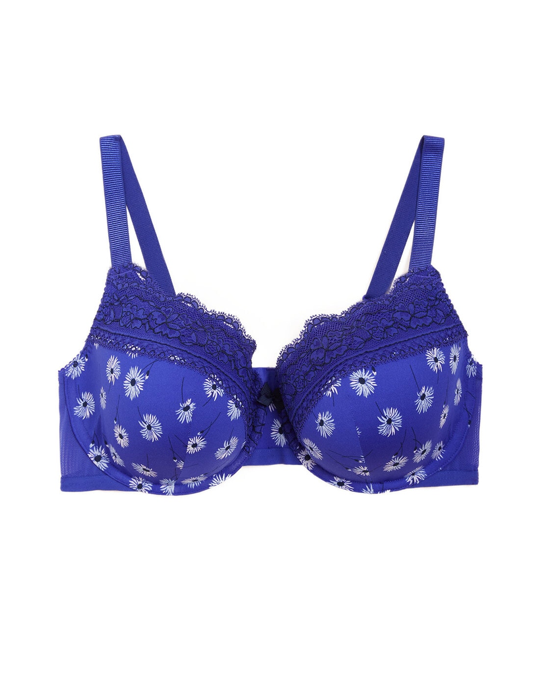 Marks & Spencers Bra Size 32 E New Tags Wired Blue Full Cup Colbat Blue