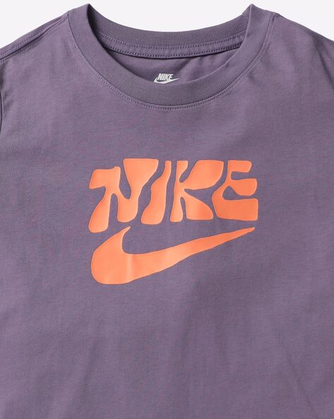 Purple and orange hot sale nike shirt