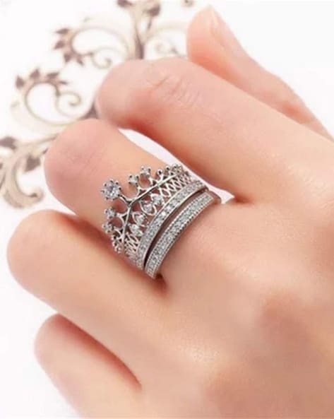 Buy online Stone And Crystal Embellished Ring from fashion jewellery for  Women by Naira for ₹496 at 0% off | 2024 Limeroad.com