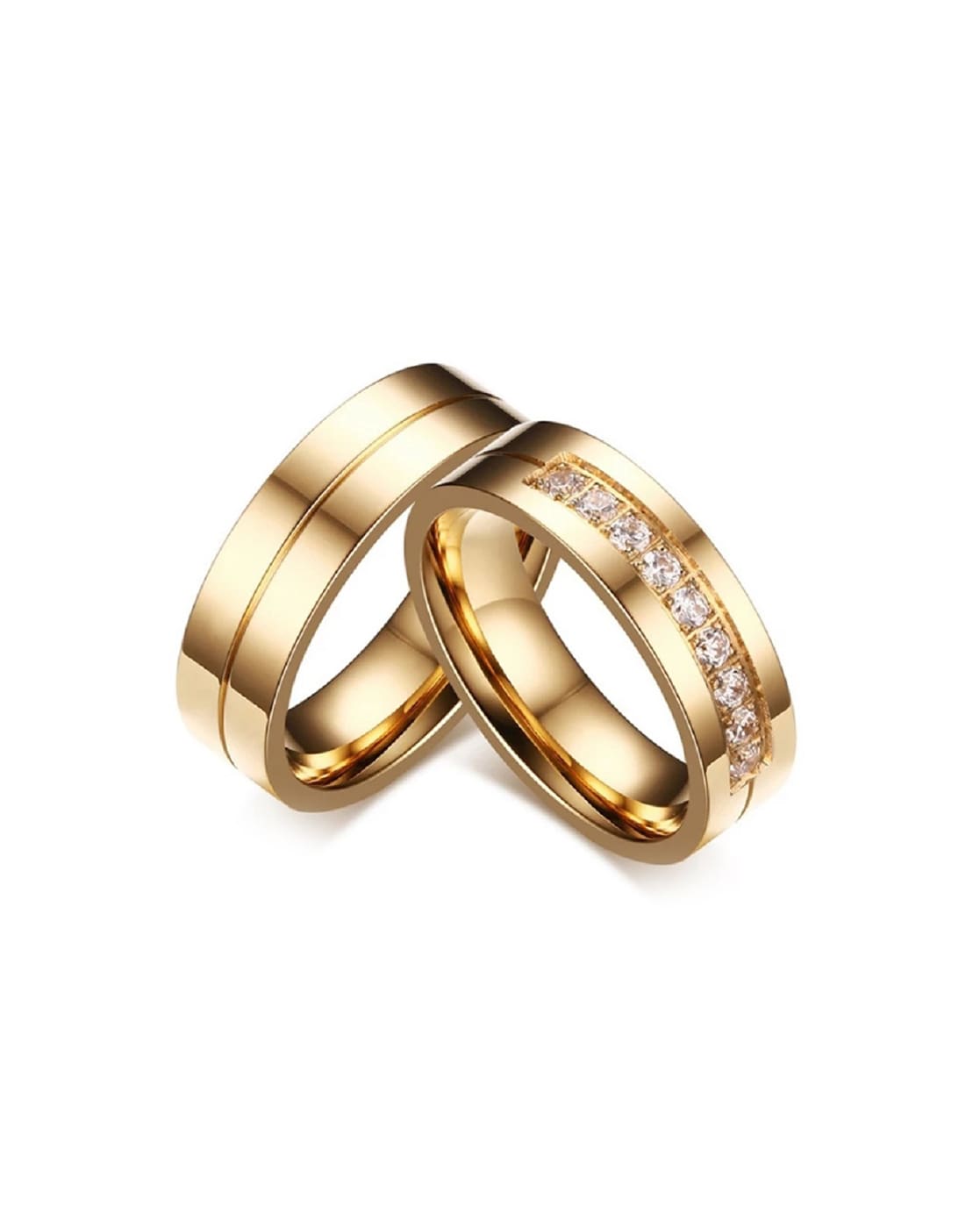 Golden Wedding Ring PNG Image, Couple Golden Wedding Ring, Couple, Golden, Wedding  PNG Image For Free Download
