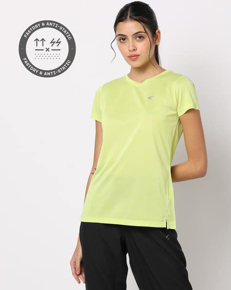 Fastdry Heathered Crew-Neck T-Shirt