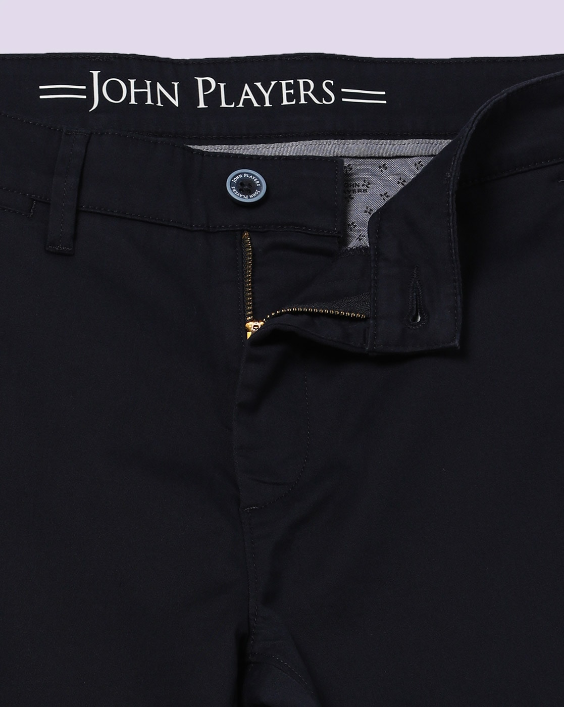 John Players Men Black Trousers - Buy John Players Men Black Trousers  online in India