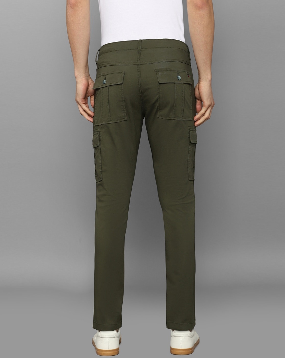 Buy Louis Philippe Men Trouser LPTFMSSBC72643 Olive 40 Online - Lulu  Hypermarket India