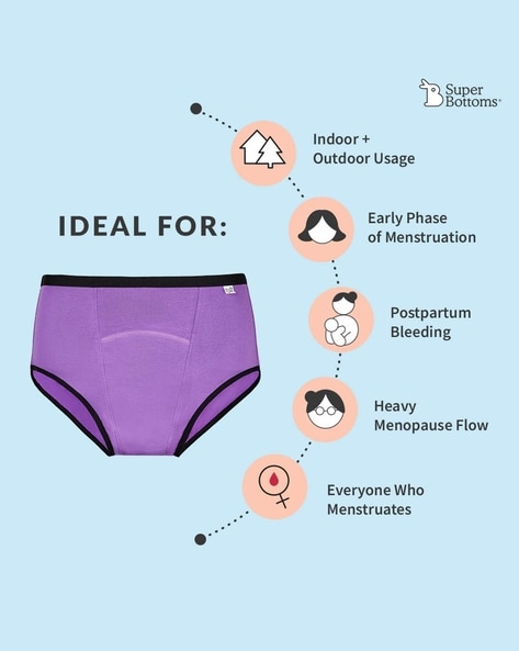 Buy Lavender Panties for Women by Superbottoms Online