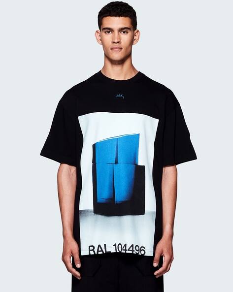 Buy A COLD WALL Monogram Cotton Oversized Fit T-Shirt | Black  