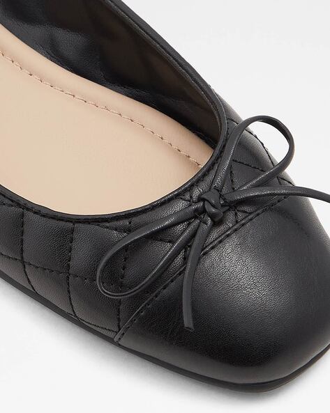 Aldo black hot sale ballet flats