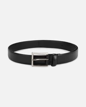 louis philippe Textured Leather Belt with Buckle Closure-picture-11