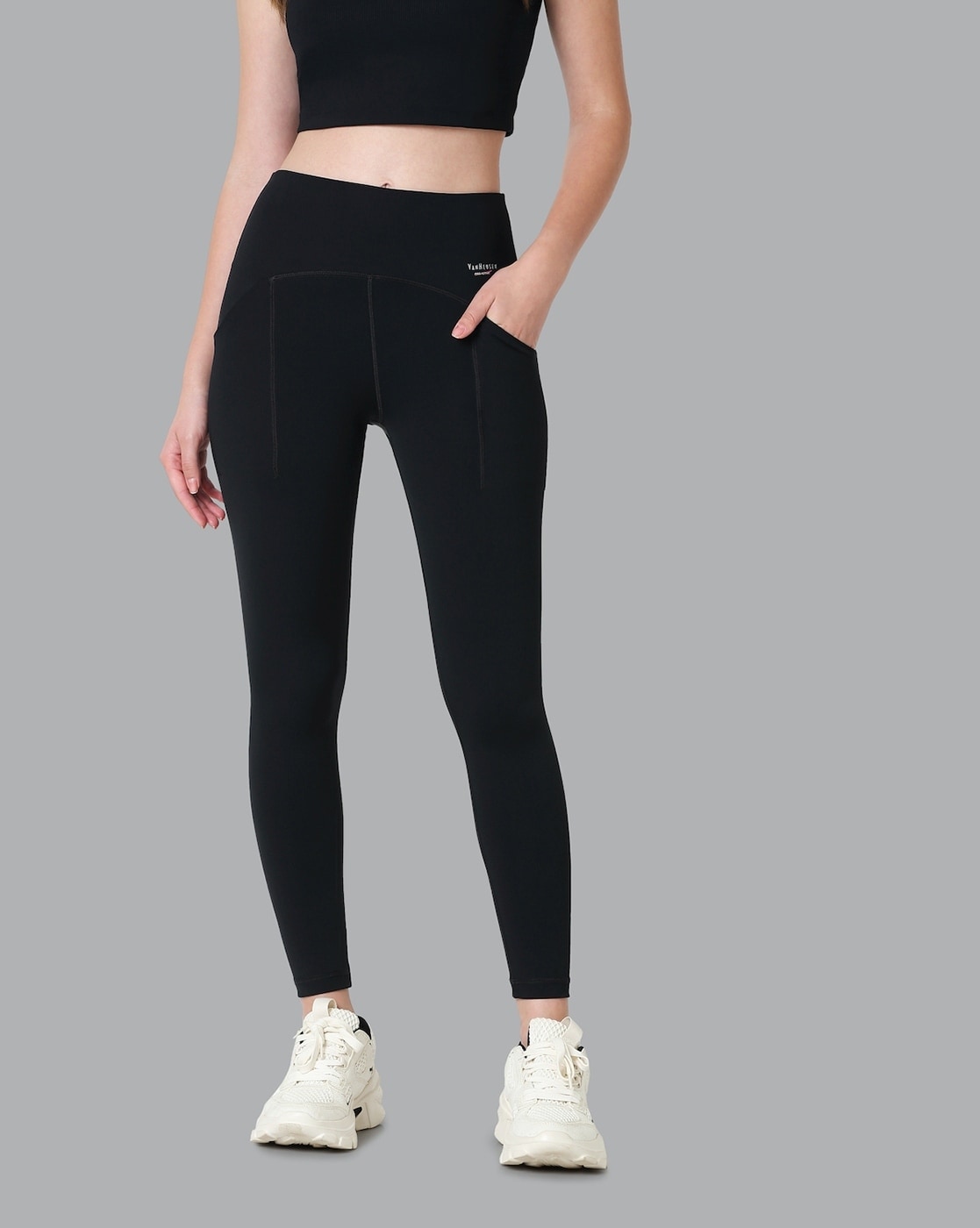 Buy Black Track Pants for Women by VAN HEUSEN Online