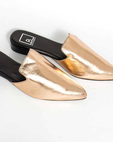 Pointy mules best sale