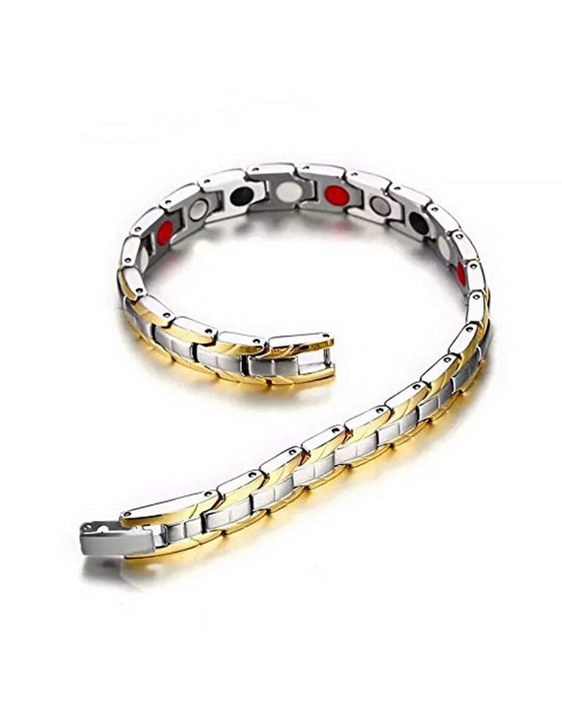 PyraHealth”: Bracelet céramique, titane, Zircon, hématite. Anti-fatigue,  anion, anti-radiation, antioxydant. – LNP