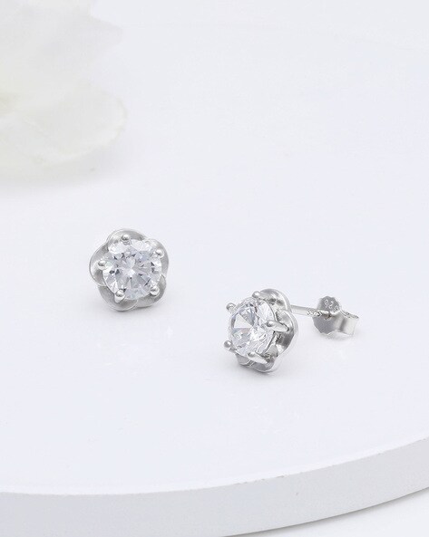 YES PLEASE! 2.5 CT.T.W. Lab-Created White Sapphire Stud Earrings in Sterling  Silver - JCPenney