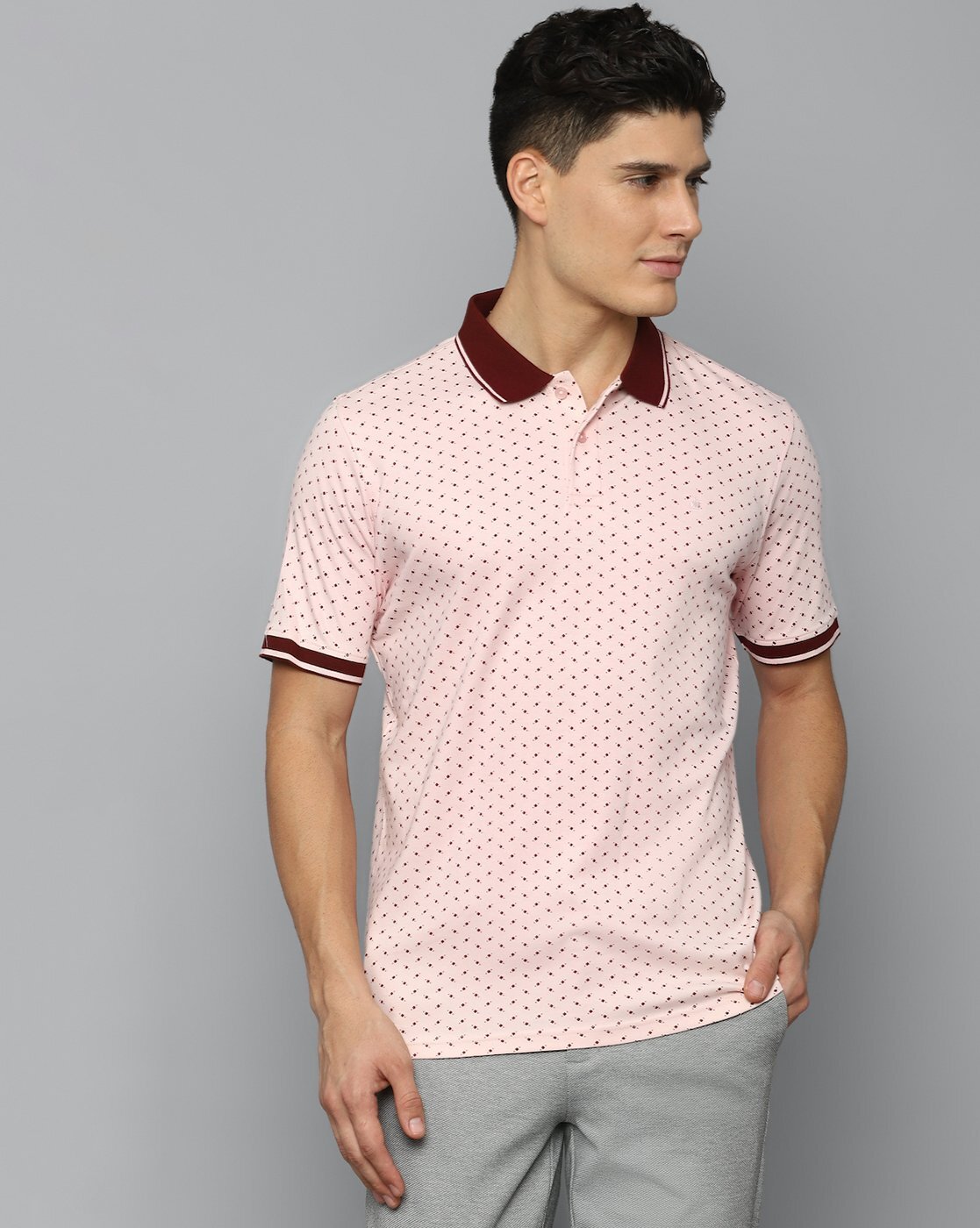 Buy Pink Tshirts for Men by LOUIS PHILIPPE Online