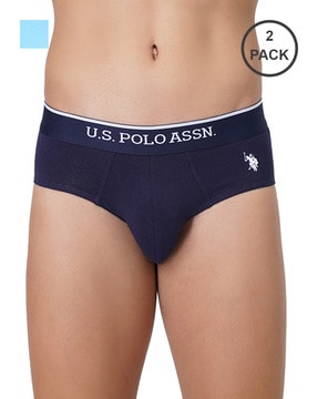 Buy Black & Green Briefs for Men by U.S. Polo Assn. Online
