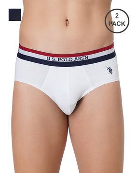 u.s. polo assn. Pack of 2 Striped Waistband Antibacterial EB002 Briefs-picture-11