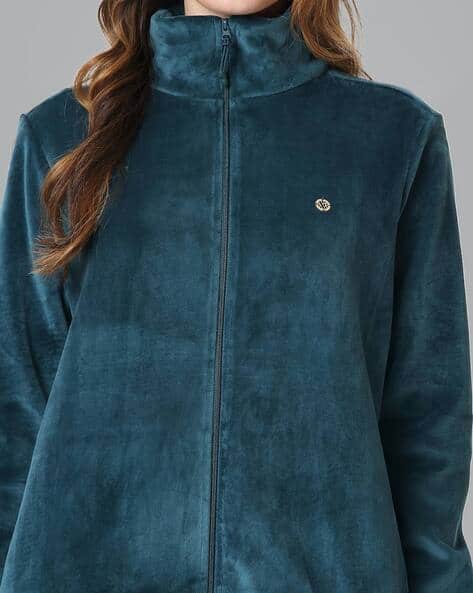 Buy Teal Green Jackets & Coats for Women by VAN HEUSEN Online 