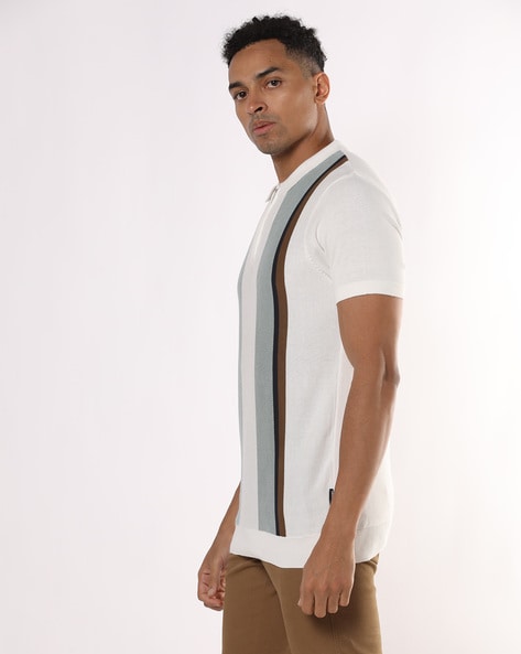 Buy Off-White Tshirts for Men by ALTHEORY Online | Ajio.com