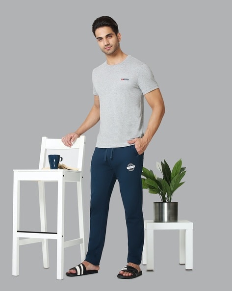 Buy Blue Track Pants for Men by VAN HEUSEN Online