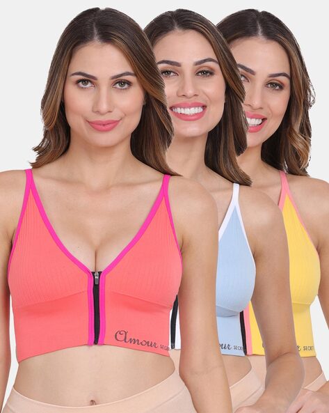 Buy Multicoloured Bras for Women by AMOUR SECRET Online
