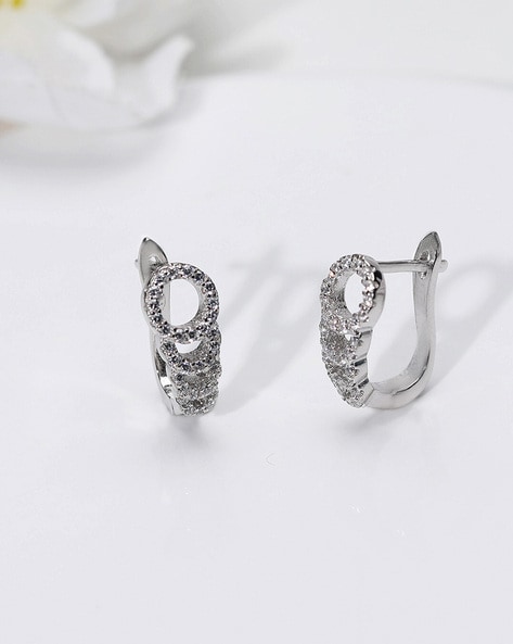 Buy Zeeniya Filigree Silver Earrings Online for Women by AESTHETIIC INDIA -  4091515
