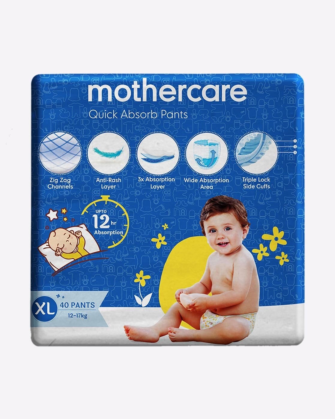 Billion Extra Absorb Diaper Pants  S 42 Pieces  Muzaffarpur eshop