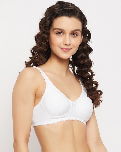 T-shirt Bra with Bow Accent