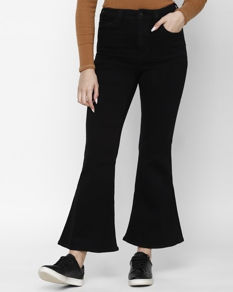 Y2k bootcut trousers - Black - Women - Gina Tricot
