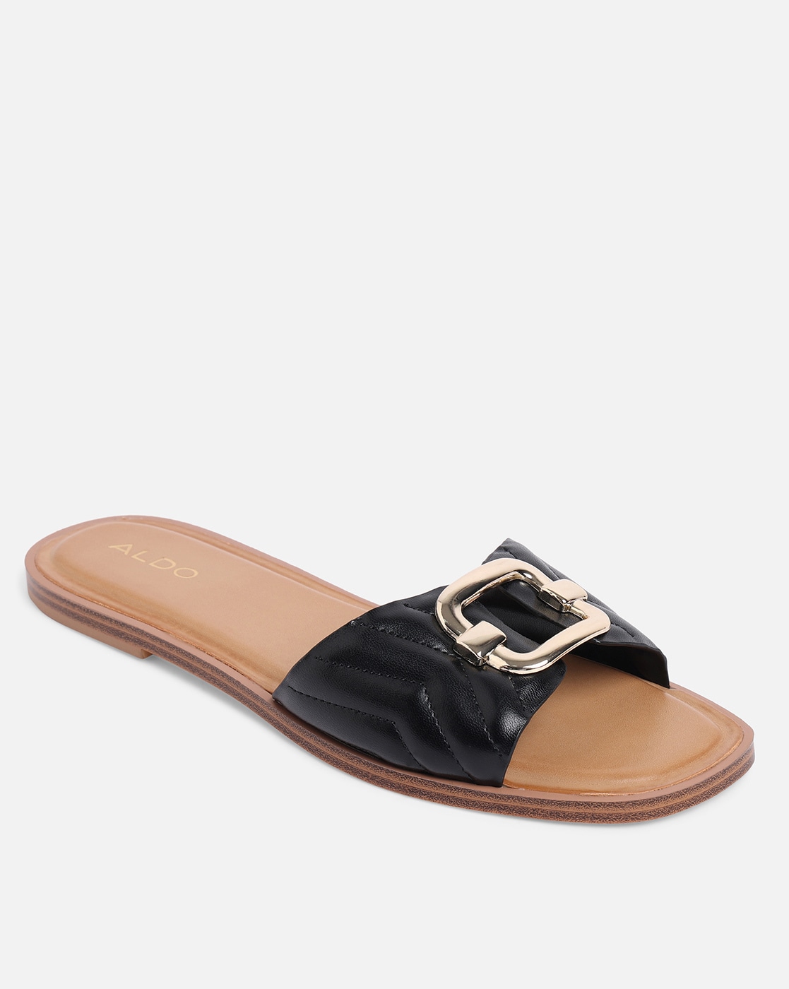 Aldo open sale toe flats