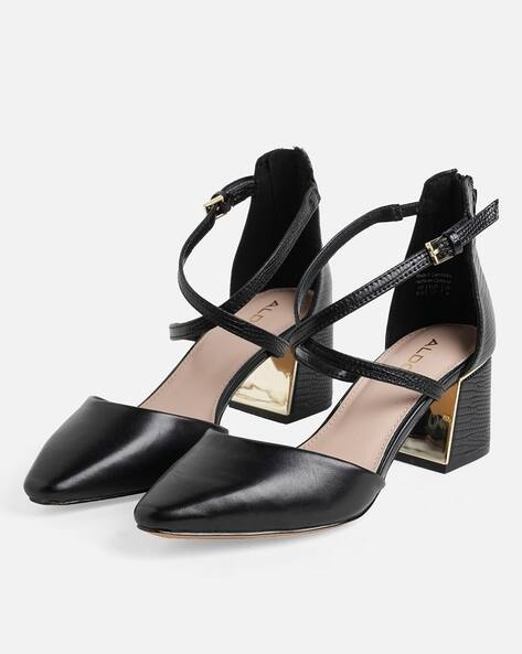 Buy Black Heeled Sandals for Women by Aldo Online | Ajio.com