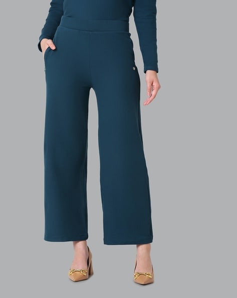 Buy Grey Trousers & Pants for Women by VAN HEUSEN Online