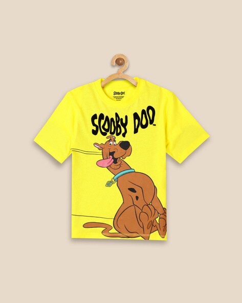 Kidsville Scooby Doo Print Crew-Neck T-Shirt