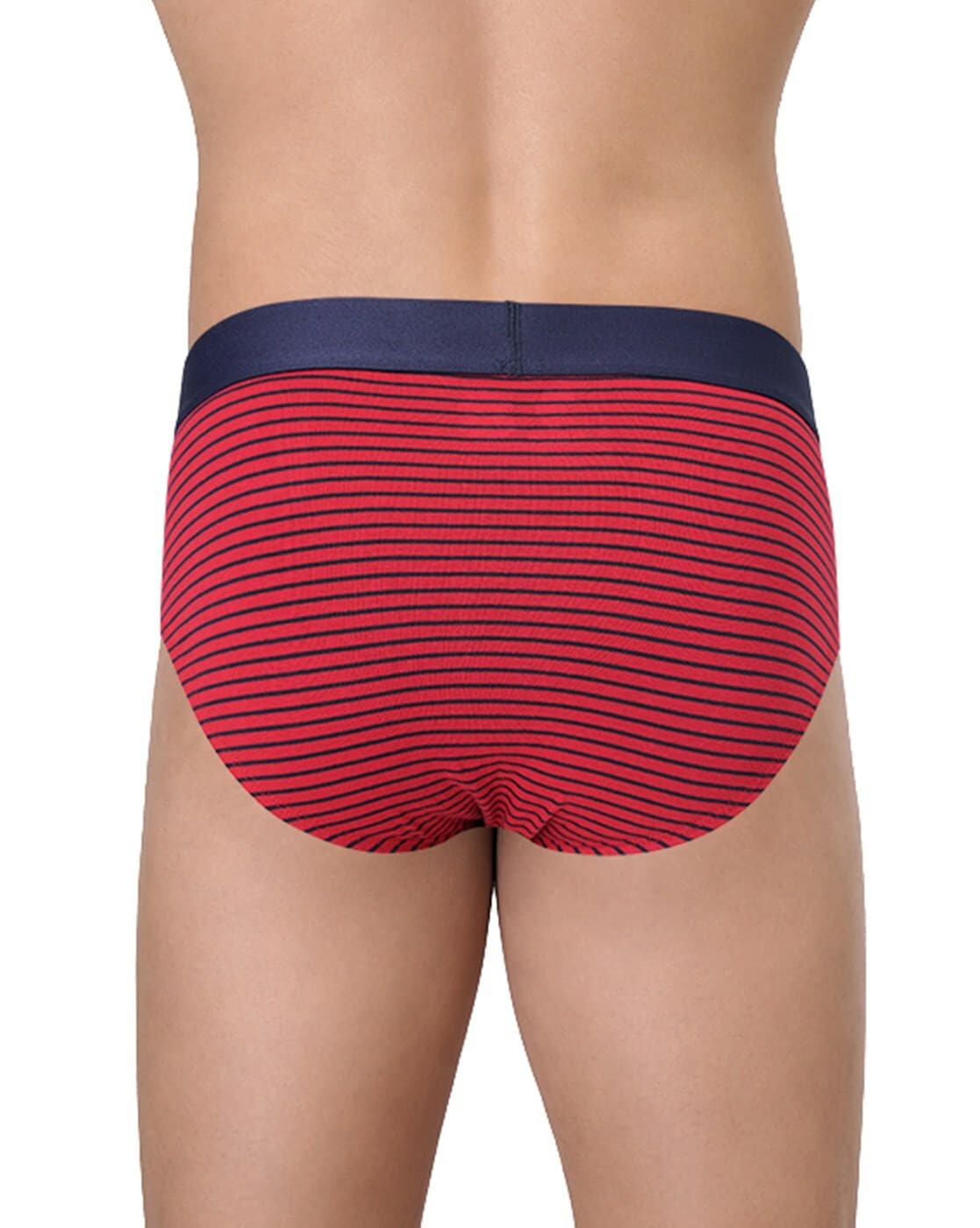 Buy USPA Innerwear Striped Waistband EB002 Briefs - Pack Of 2