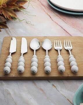 vareesha Beaded Cutlery Set-picture-5