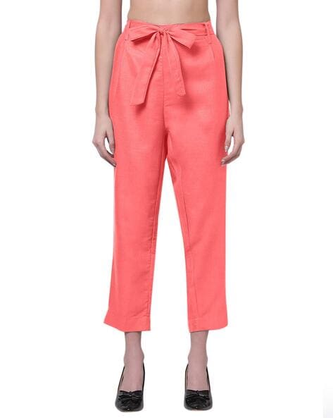 Buy Next Women White Parallel Trousers  Trousers for Women 1837095  Myntra